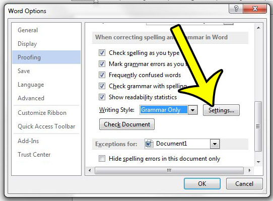 how to check for passive voice in word mac